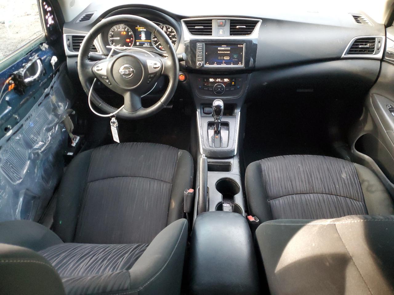 2019 Nissan Sentra VIN 3N1AB7APXKY305455 Copart auction photo, front end damage thumbnail 8