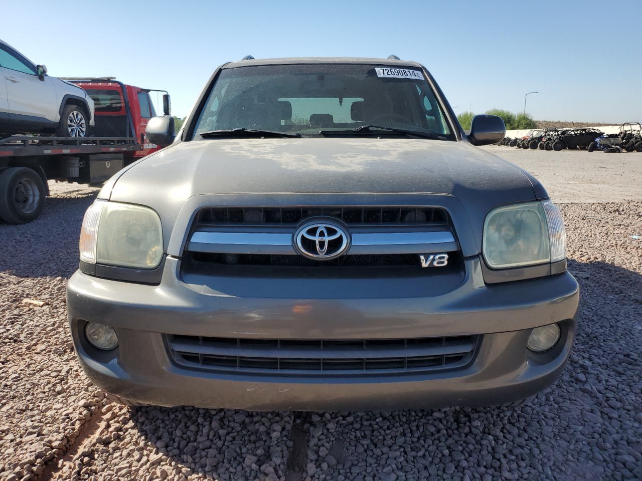 2006 Toyota Sequoia VIN 5TDZT34A86S282963 Copart auction photo, side / rear end damage thumbnail 5
