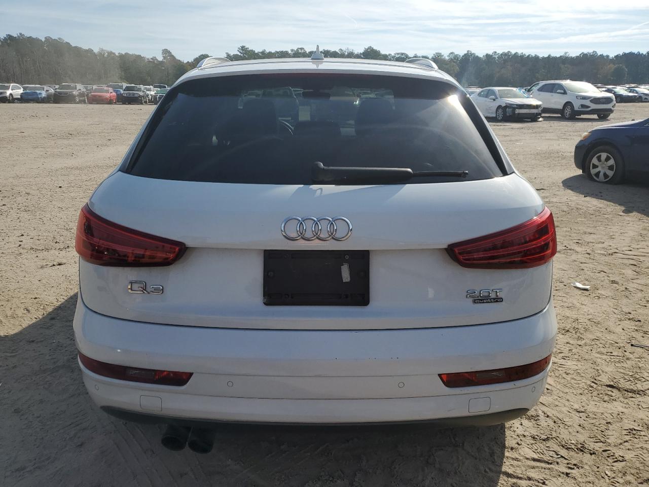 2017 Audi Q3 VIN WA1JCCFS0HR002449 Copart auction photo, normal wear damage thumbnail 6