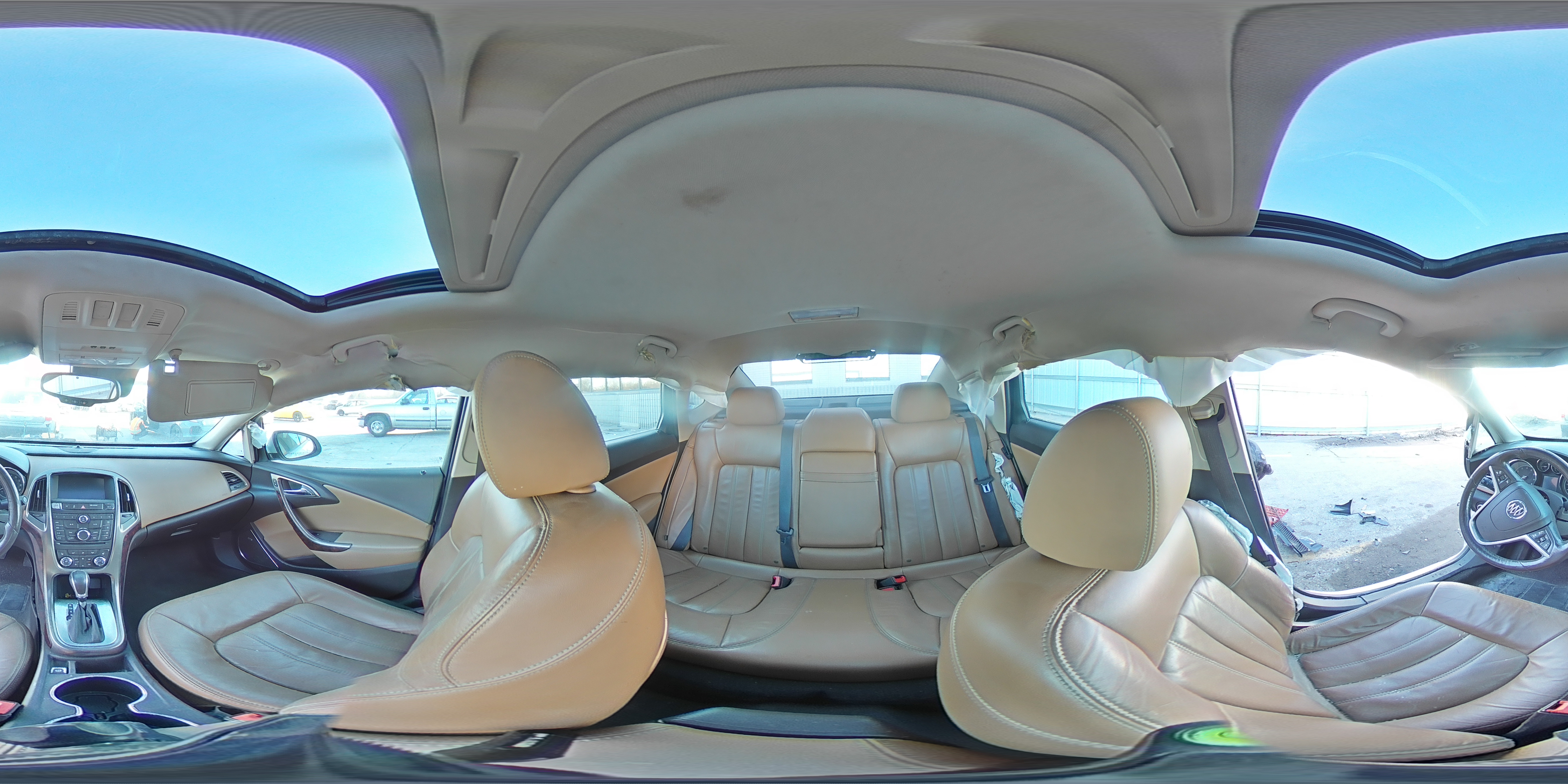 2014 Buick Verano VIN 1G4PS5SK9E4166016 Copart auction photo, side / front end damage thumbnail 13