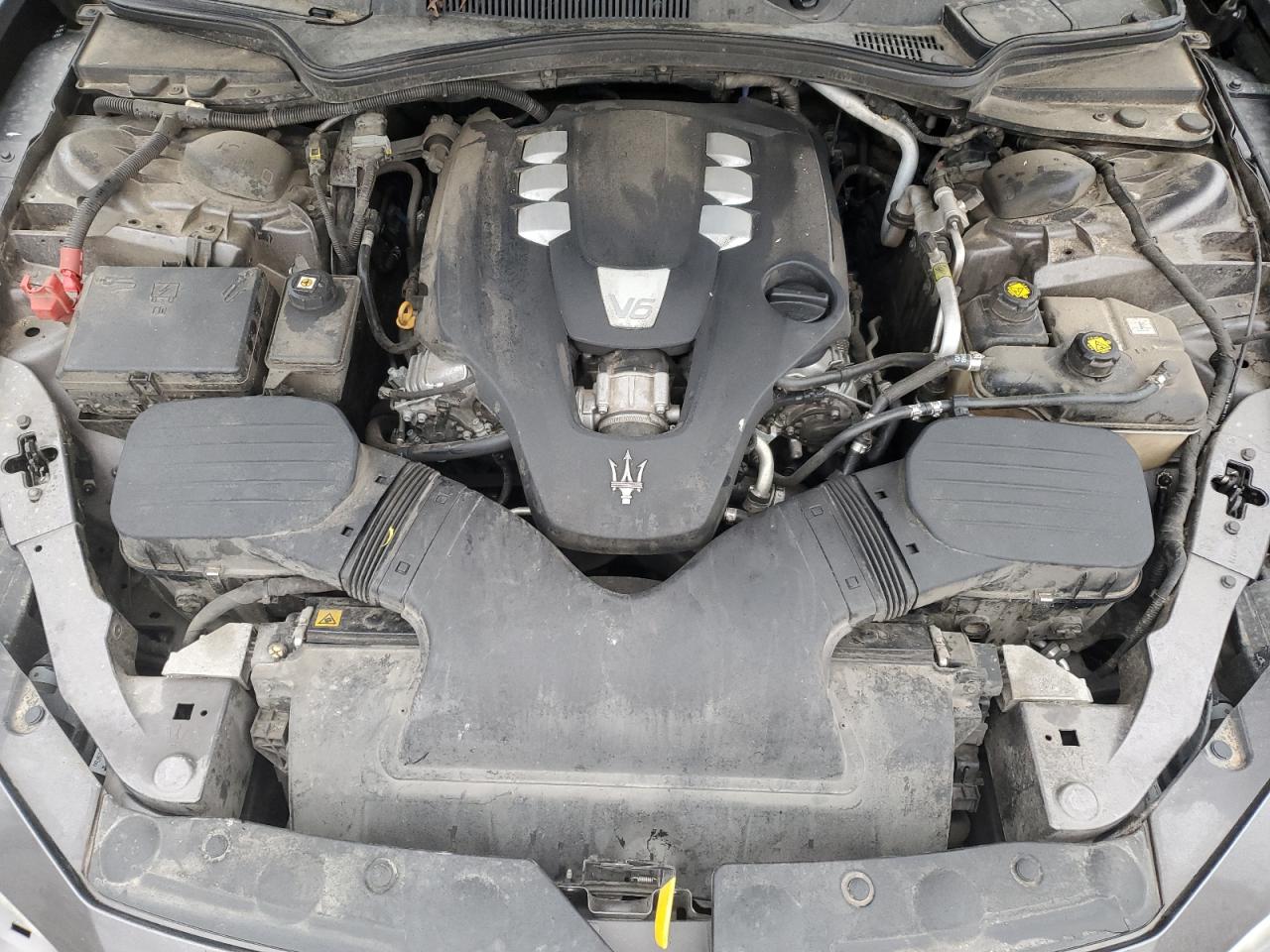 2016 Maserati Ghibli VIN ZAM57XSA7G1168458 Copart auction photo, front end damage thumbnail 11