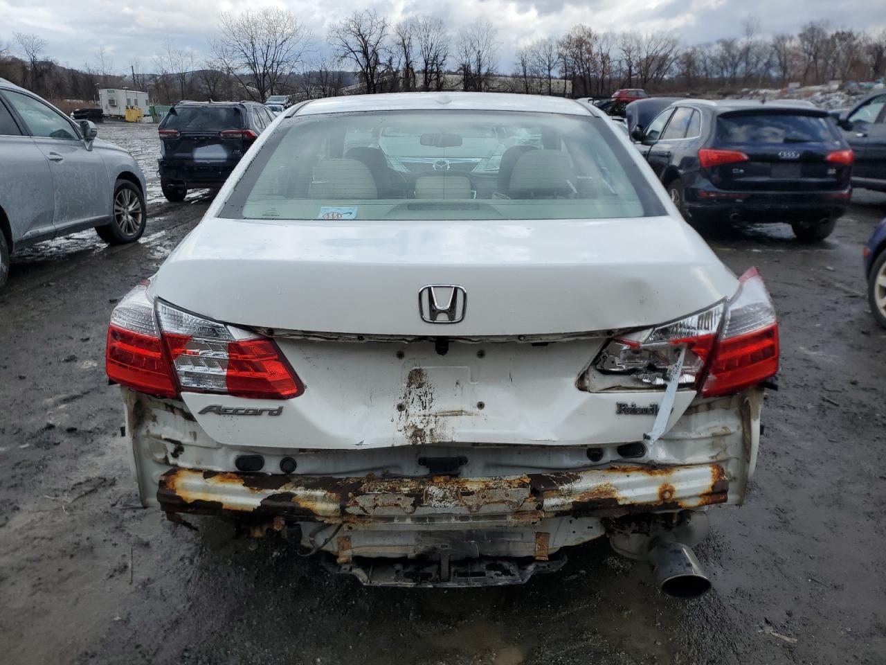 2013 Honda Accord VIN 1HGCR2F83DA118671 Copart auction photo, rear end damage thumbnail 6