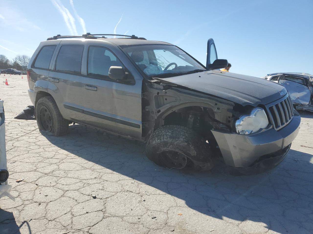 2008 Jeep Grand Cherokee VIN 1J8GR48K08C190063 Copart auction photo, front end damage thumbnail 4