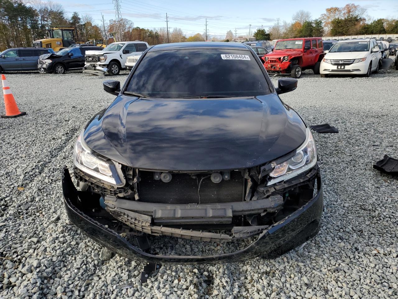 2016 Honda Accord VIN 1HGCR2F48GA034508 Copart auction photo, front end damage thumbnail 5