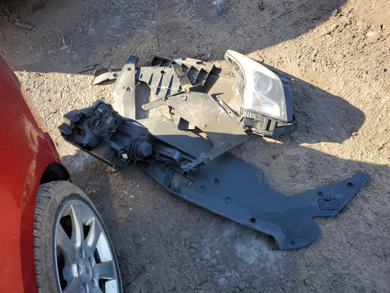 2014 Cadillac ATS VIN 1G6AG5RX4E0127888 Copart auction photo, front end / minor dent/scratches damage thumbnail 12
