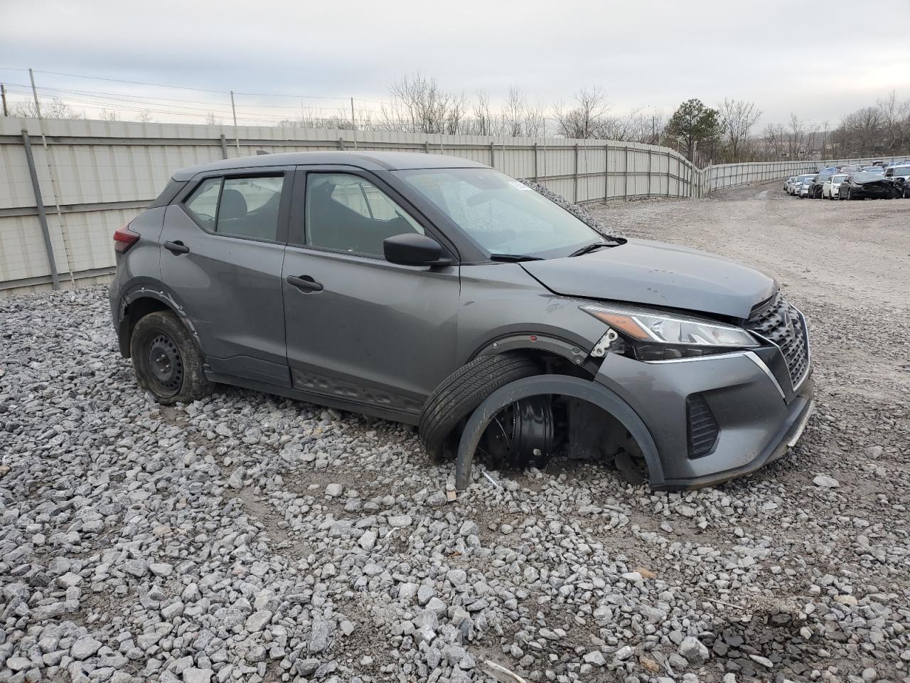 2021 Nissan Kicks VIN 3N1CP5BV5ML540938 Copart auction photo, front end / side damage thumbnail 4