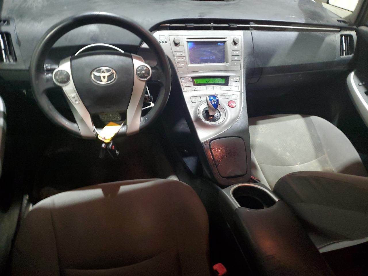 2012 Toyota Prius VIN JTDKN3DU7C1543076 Copart auction photo, front end damage thumbnail 8