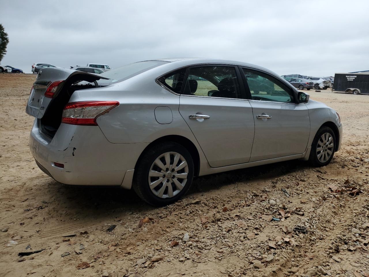2014 Nissan Sentra VIN 3N1AB7AP9EY201902 Copart auction photo, rear end damage thumbnail 3