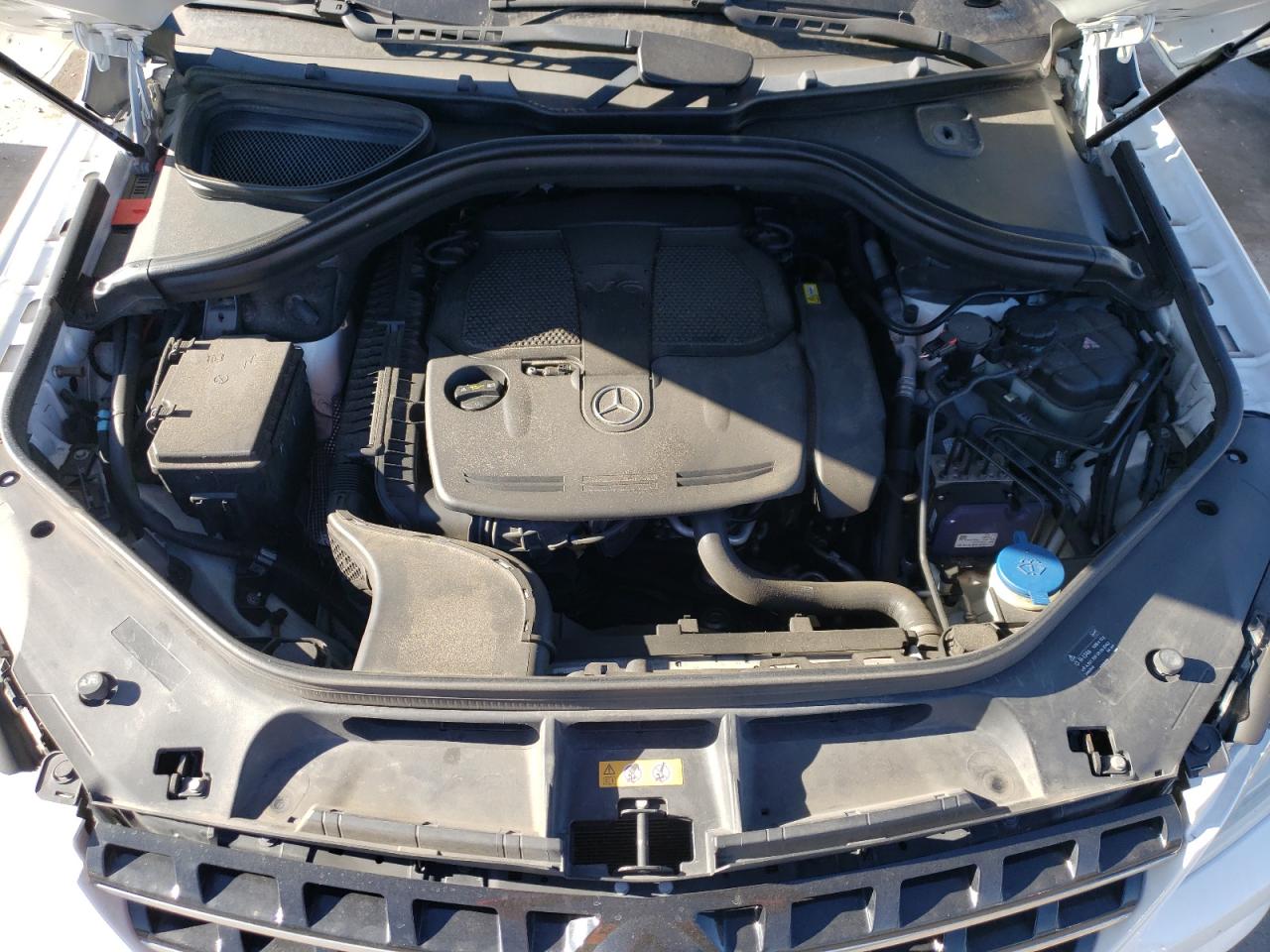 2014 Mercedes-Benz M-klasse VIN 4JGDA5JB2EA316976 Copart auction photo, rear end / side damage thumbnail 12