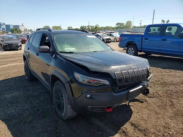 2019 Jeep Cherokee VIN 1C4PJMBXXKD169158 Copart auction photo, front end / undercarriage damage thumbnail 12