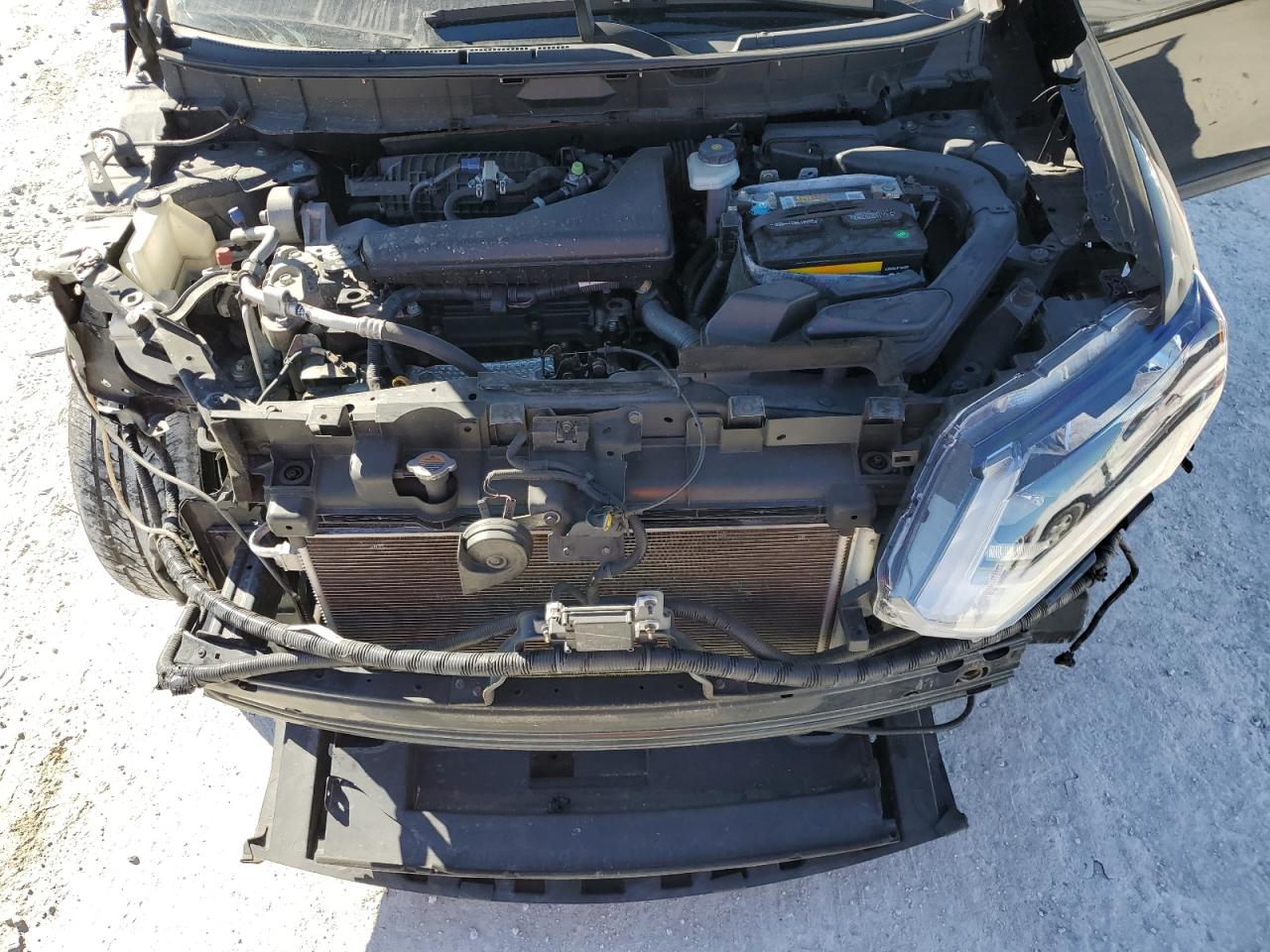 2017 Nissan Rogue VIN 5N1AT2MT8HC834454 Copart auction photo, front end damage thumbnail 12