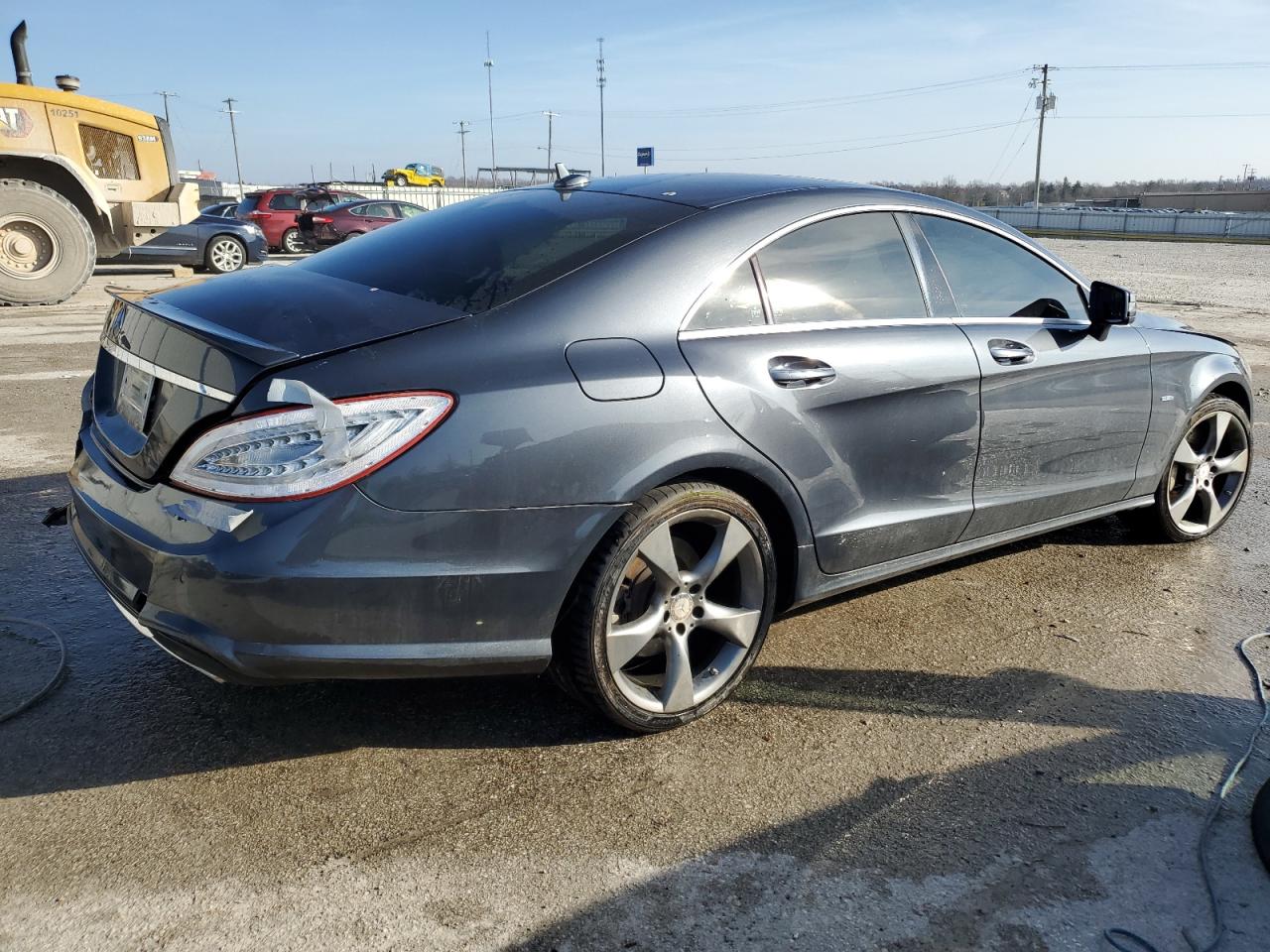 2012 Mercedes-Benz Cls-klasse VIN WDDLJ7DB1CA008434 Copart auction photo, rear end / front end damage thumbnail 3