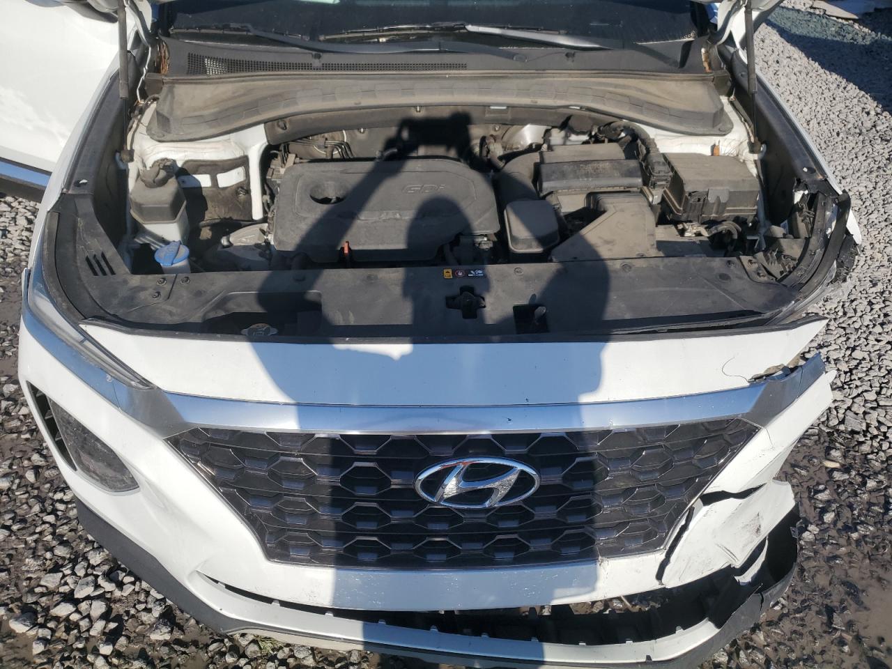 2019 Hyundai Santa Fe VIN 5NMS33AD6KH052898 Copart auction photo, front end damage thumbnail 12