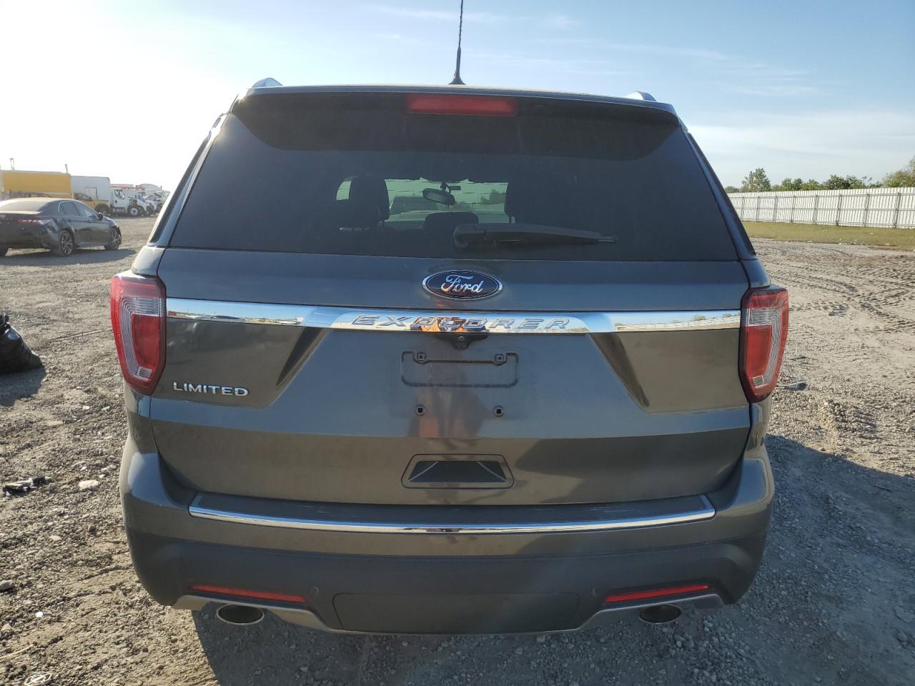 2019 Ford Explorer VIN 1FM5K7F8XKGA97378 Copart auction photo, front end / mechanical damage thumbnail 6