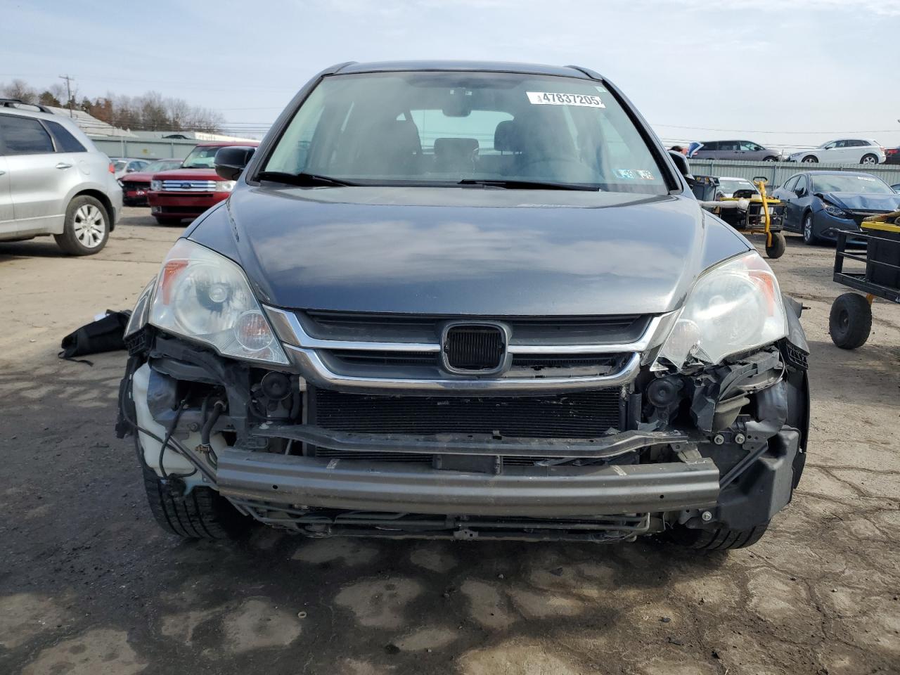 2010 Honda CR-V VIN 5J6RE3H30AL025421 Copart auction photo, front end damage thumbnail 5