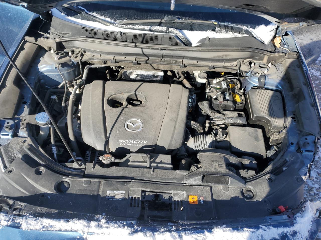 2019 Mazda CX-5 VIN JM3KFABM8K0695285 Copart auction photo, front end damage thumbnail 12