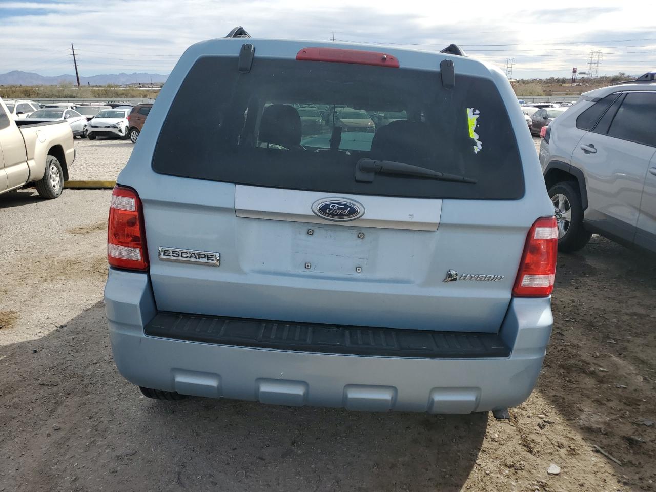 2009 Ford Escape VIN 1FMCU49349KB78402 Copart auction photo, front end / mechanical damage thumbnail 6