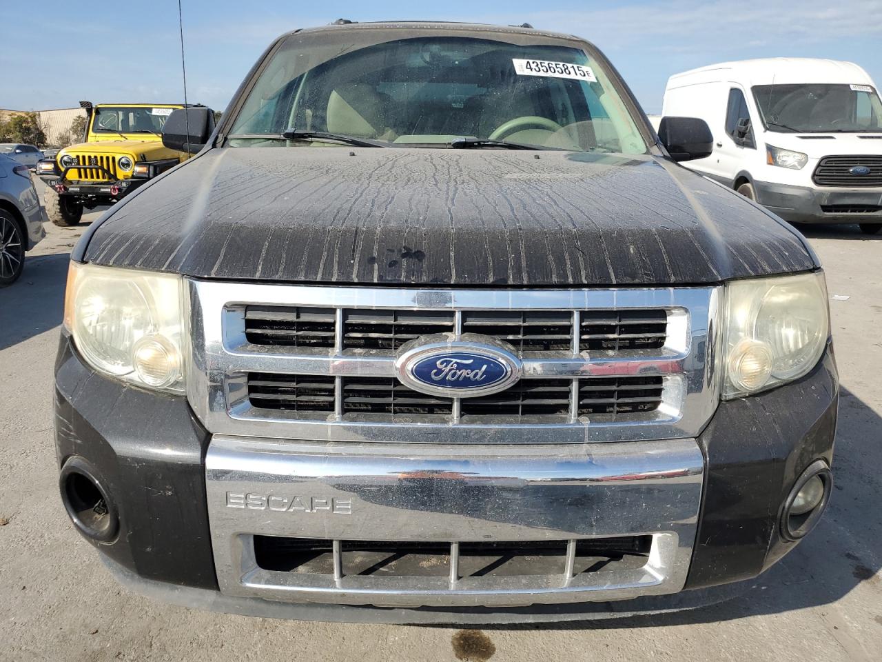 2011 Ford Escape VIN 1FMCU0E76BKB48227 Copart auction photo, front end / side damage thumbnail 5