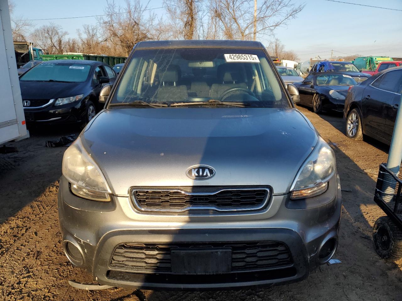 2012 KIA Soul VIN KNDJT2A65C7409262 Copart auction photo, all over / mechanical damage thumbnail 5