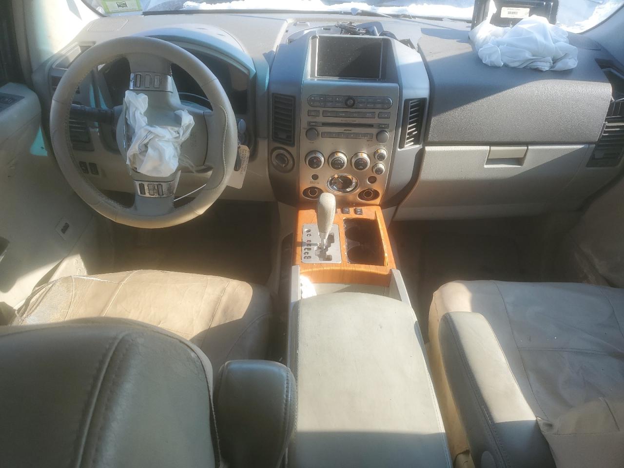 2006 Infiniti QX56 VIN 5N3AA08C06N804555 Copart auction photo, front end / side damage thumbnail 8