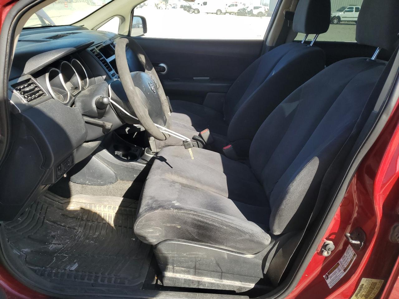 2008 Nissan Versa VIN 3N1BC11E68L406835 Copart auction photo, front end / rear end damage thumbnail 7