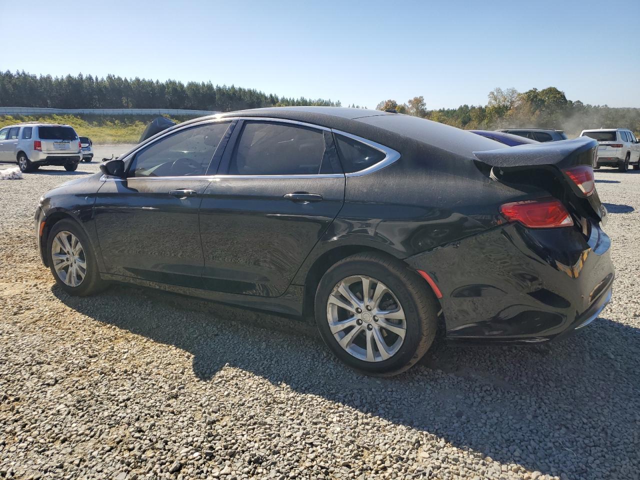 2015 Chrysler 200 VIN 1C3CCCAB6FN598665 Copart auction photo, rear end damage thumbnail 2