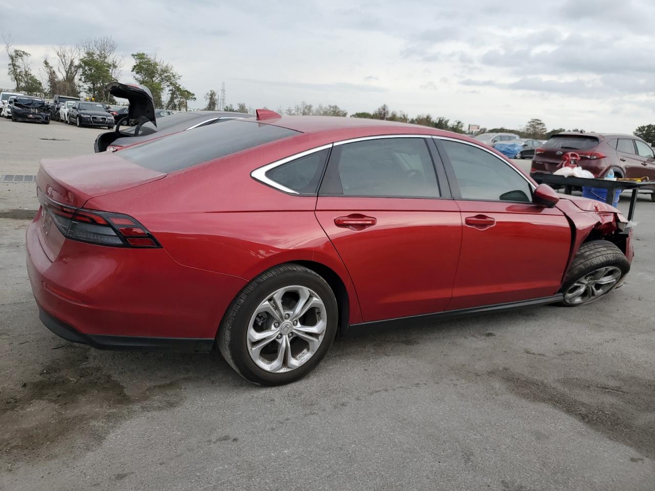 2024 Honda Accord VIN 1HGCY1F22RA077286 Copart auction photo, front end damage thumbnail 3