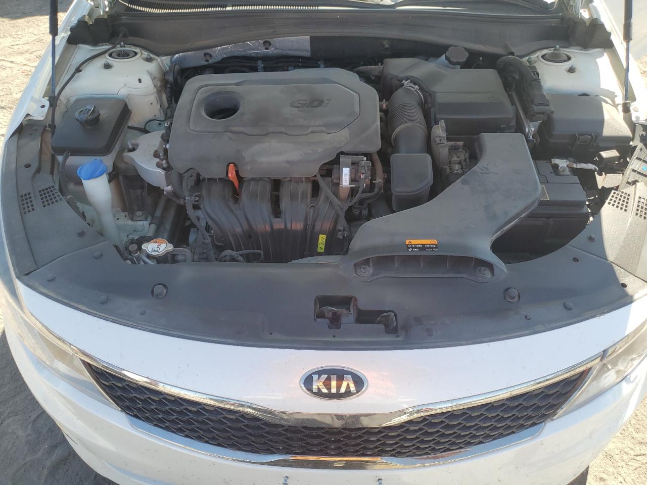 2016 KIA Optima VIN KNAGT4L3XG5074846 Copart auction photo, front end damage thumbnail 12