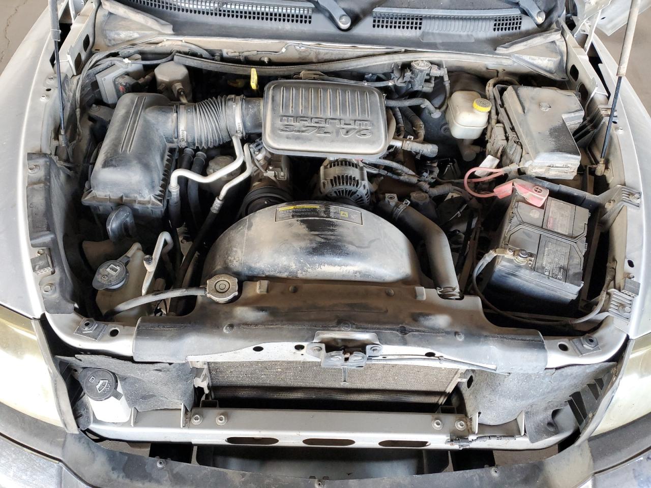 2005 Dodge Dakota VIN 1D7HE48K15S112874 Copart auction photo, rear end damage thumbnail 11