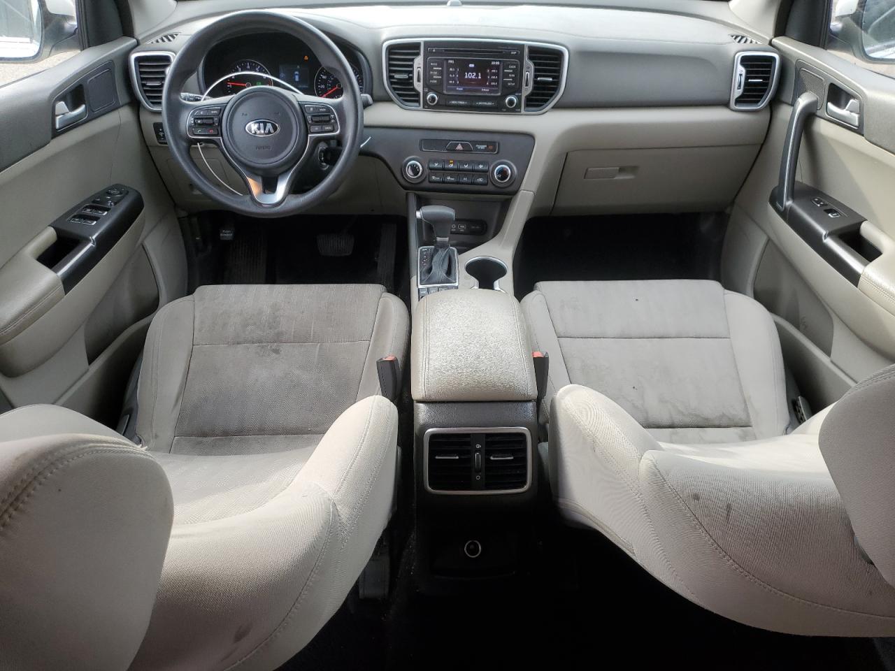 2017 KIA Sportage VIN KNDPMCAC9H7040027 Copart auction photo, side / rear end damage thumbnail 8