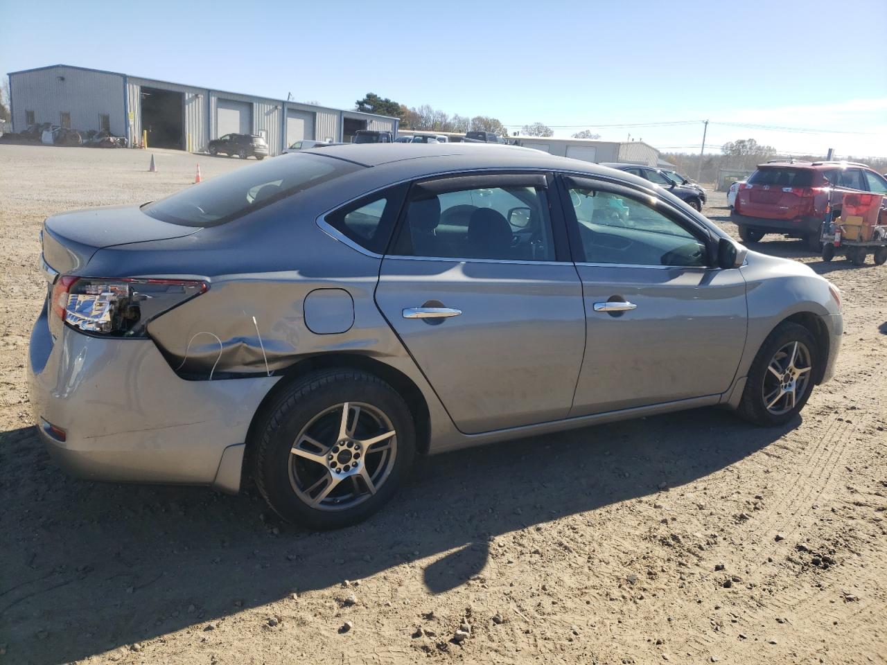 2014 Nissan Sentra VIN 3N1AB7AP8EY283248 Copart auction photo, all over / minor dent/scratches damage thumbnail 3
