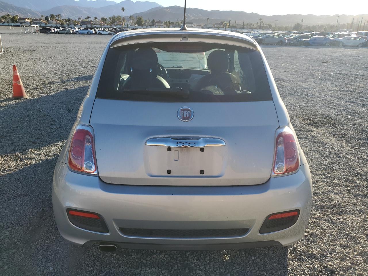 2012 Fiat 500 VIN 3C3CFFBR3CT381316 Copart auction photo, front end damage thumbnail 6
