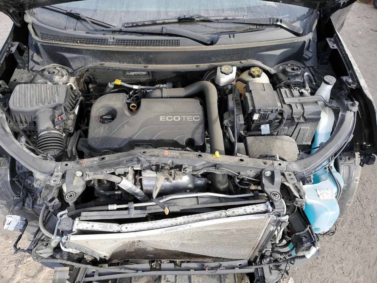 2019 Chevrolet Equinox VIN 2GNAXUEV6K6184955 Copart auction photo, front end / side damage thumbnail 12