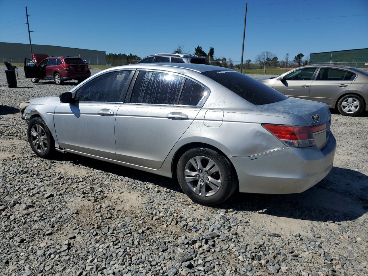 2011 Honda Accord VIN 1HGCP2F63BA155270 Copart auction photo, front end / rear end damage thumbnail 2