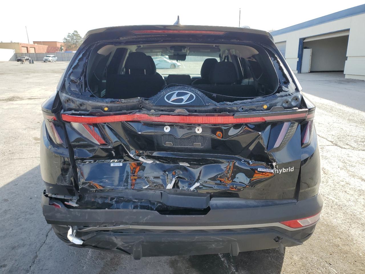 2023 Hyundai Tucson VIN KM8JBCA18PU087488 Copart auction photo, side / rear end damage thumbnail 6