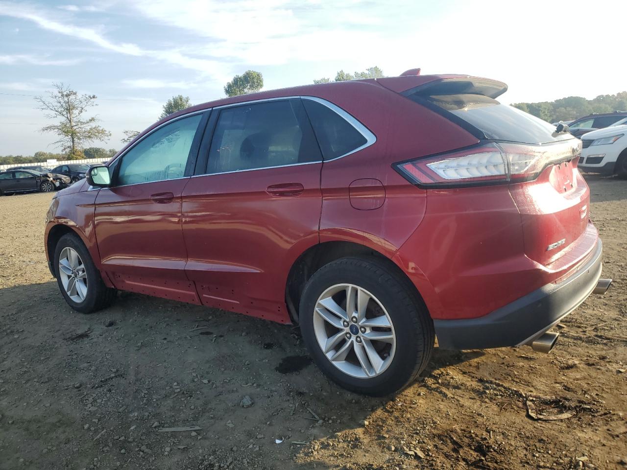 2017 Ford Edge VIN 2FMPK4J95HBB45716 Copart auction photo, mechanical damage thumbnail 2