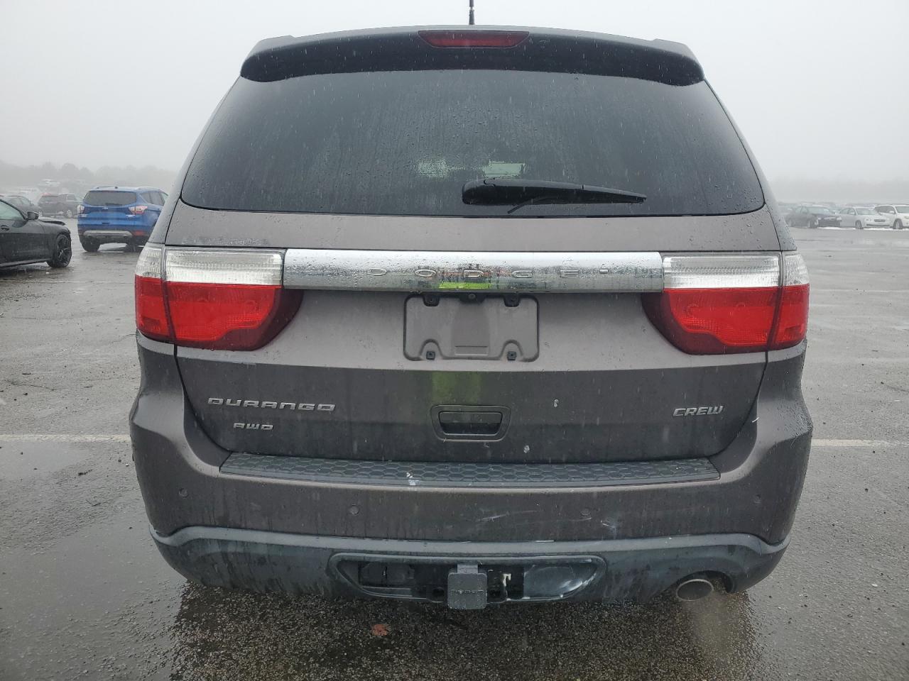 2013 Dodge Durango VIN 1C4RDJDG0DC690149 Copart auction photo, front end / minor dent/scratches damage thumbnail 6