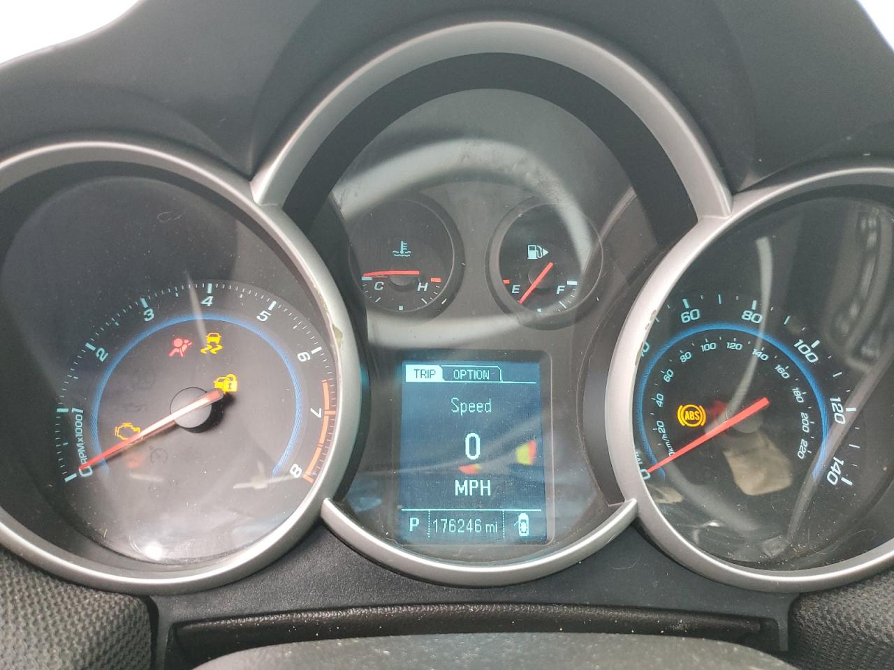 2014 Chevrolet Cruze VIN 1G1PC5SB3E7158843 Copart auction photo, front end / side damage thumbnail 9
