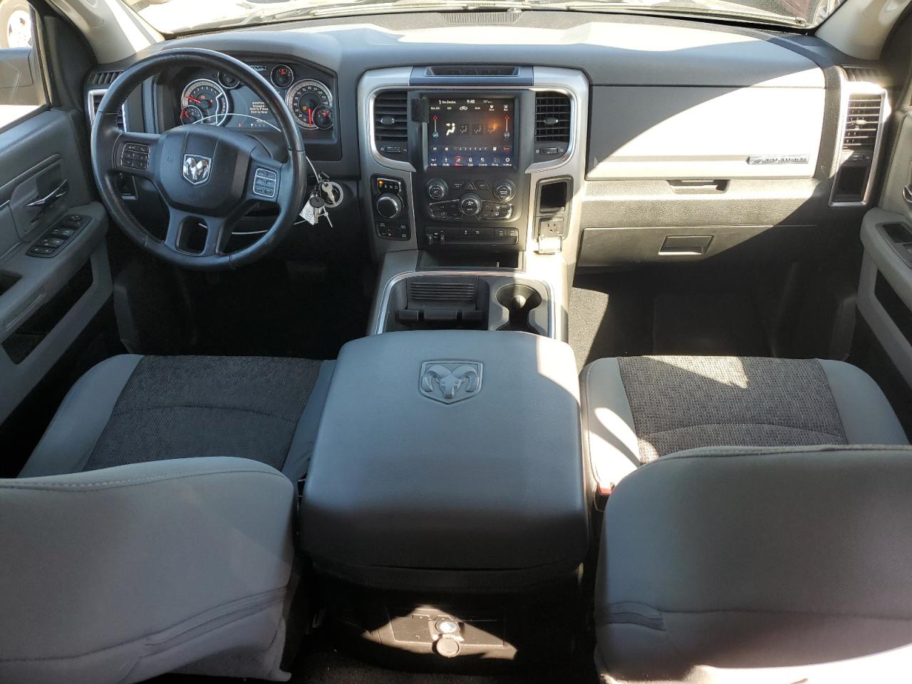 2019 RAM 1500 VIN 1C6RR7LT9KS623773 Copart auction photo, rear end damage thumbnail 8