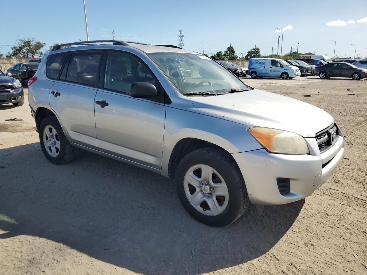 2012 Toyota RAV 4 VIN 2T3KF4DV7CW119684 Copart auction photo, rear end damage thumbnail 4