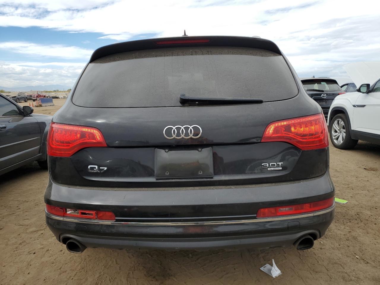 2014 Audi Q7 VIN WA1LGAFEXED001104 Copart auction photo, front end damage thumbnail 6
