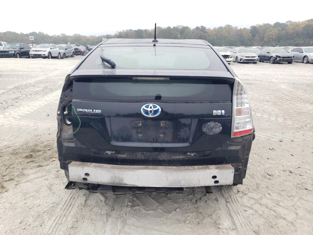2011 Toyota Prius VIN JTDKN3DU3B1428117 Copart auction photo, rear end / minor dent/scratches damage thumbnail 6