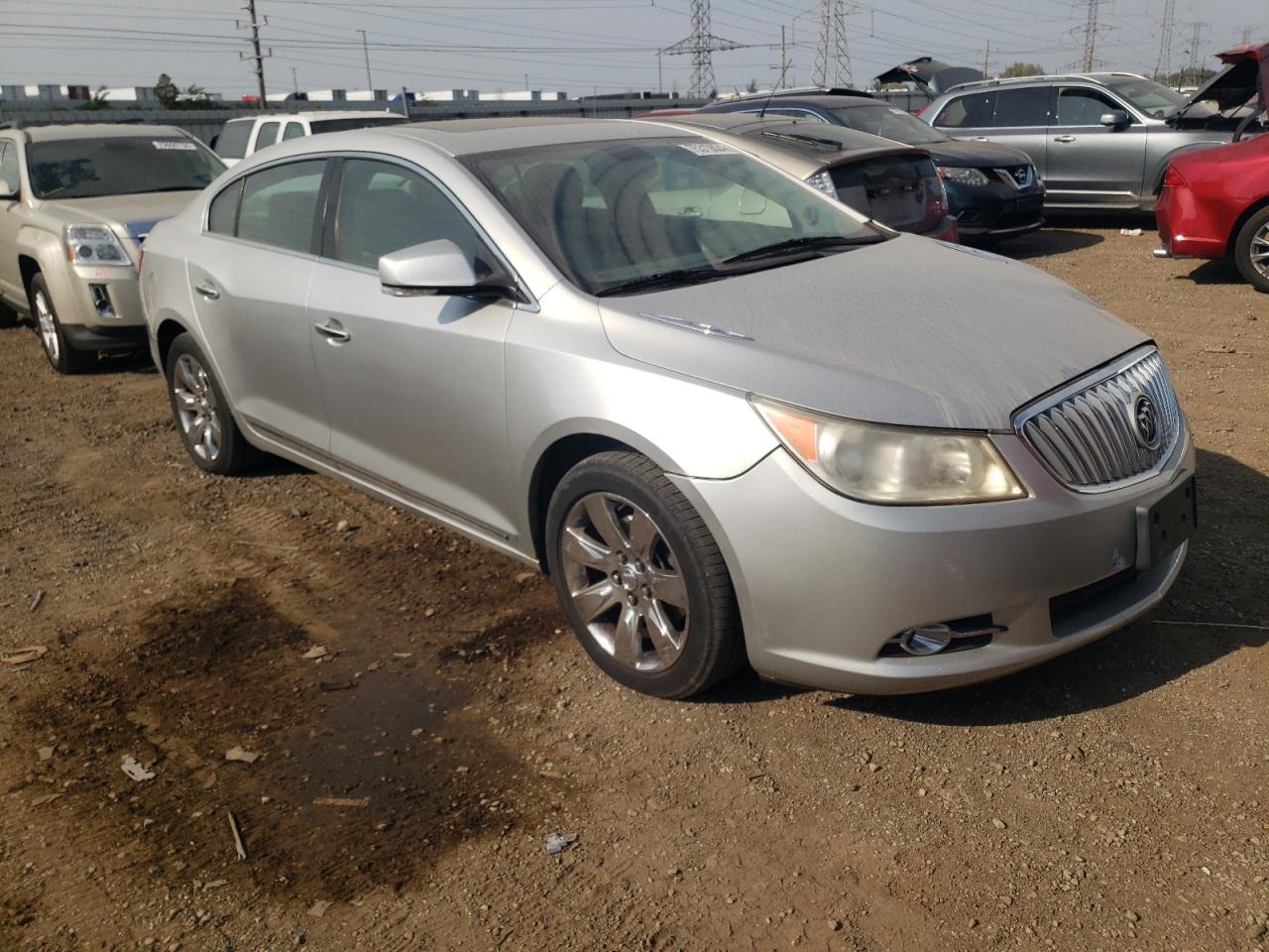 2010 Buick LaCrosse VIN 1G4GD5EG3AF141953 Copart auction photo, front end damage thumbnail 4
