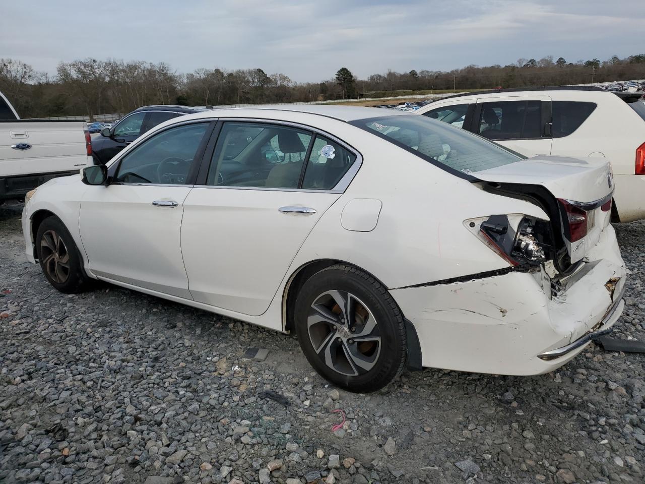 2017 Honda Accord VIN 1HGCR2F32HA068176 Copart auction photo, rear end damage thumbnail 2