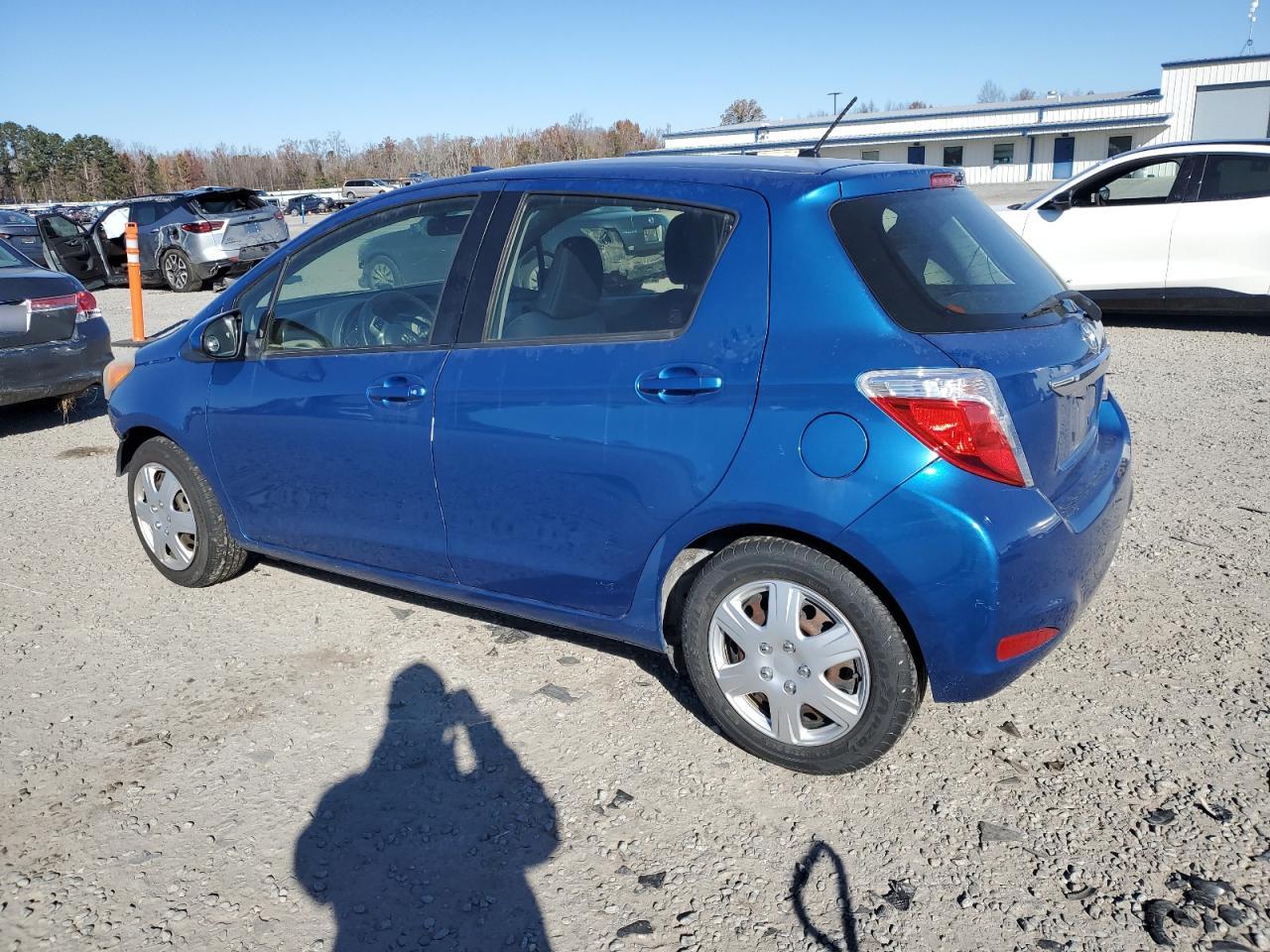2013 Toyota Yaris VIN JTDKTUD37DD554565 Copart auction photo, front end damage thumbnail 2