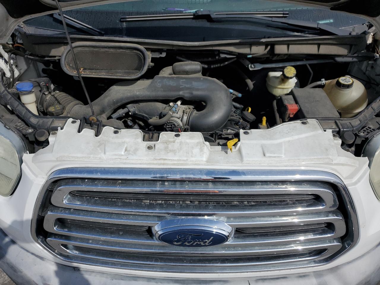 2015 Ford Transit VIN 1FTNR2CM8FKA18782 Copart auction photo, side damage thumbnail 12