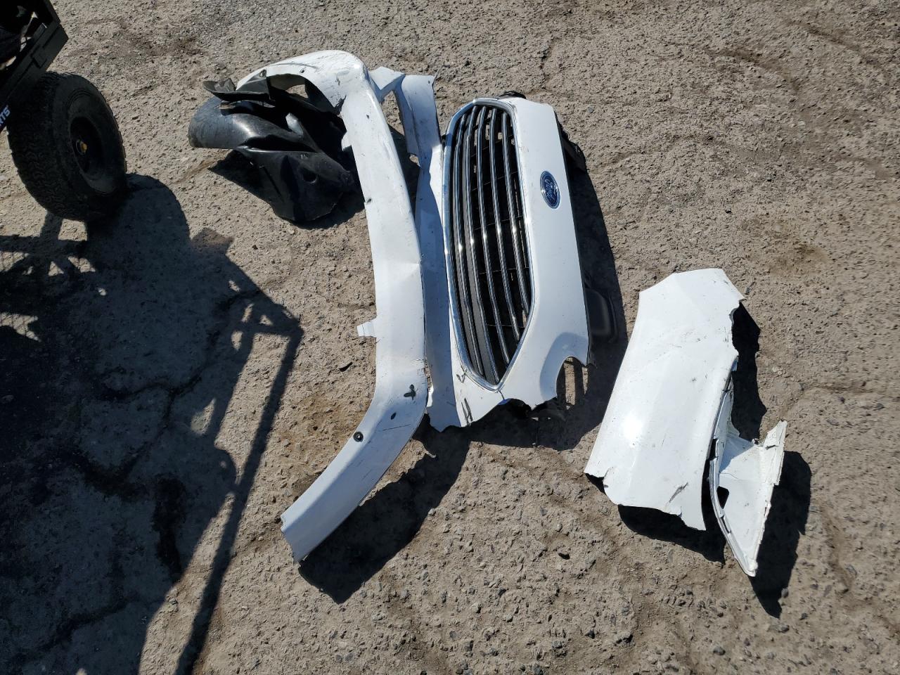 2019 Ford Fiesta VIN 3FADP4BJ5KM114253 Copart auction photo, front end / undercarriage damage thumbnail 14