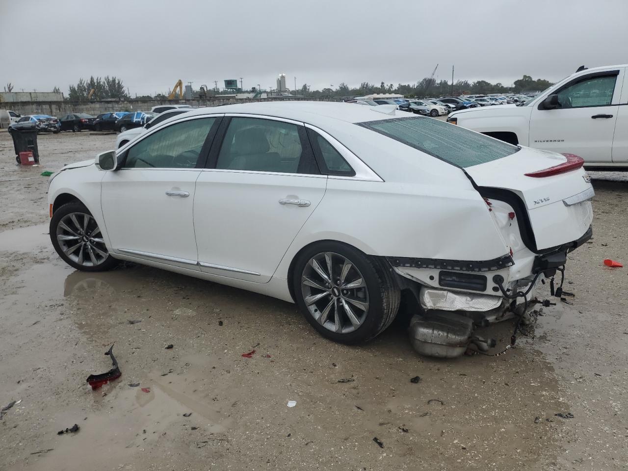 2016 Cadillac XTS VIN 2G61L5S35G9164315 Copart auction photo, side / rear end damage thumbnail 2
