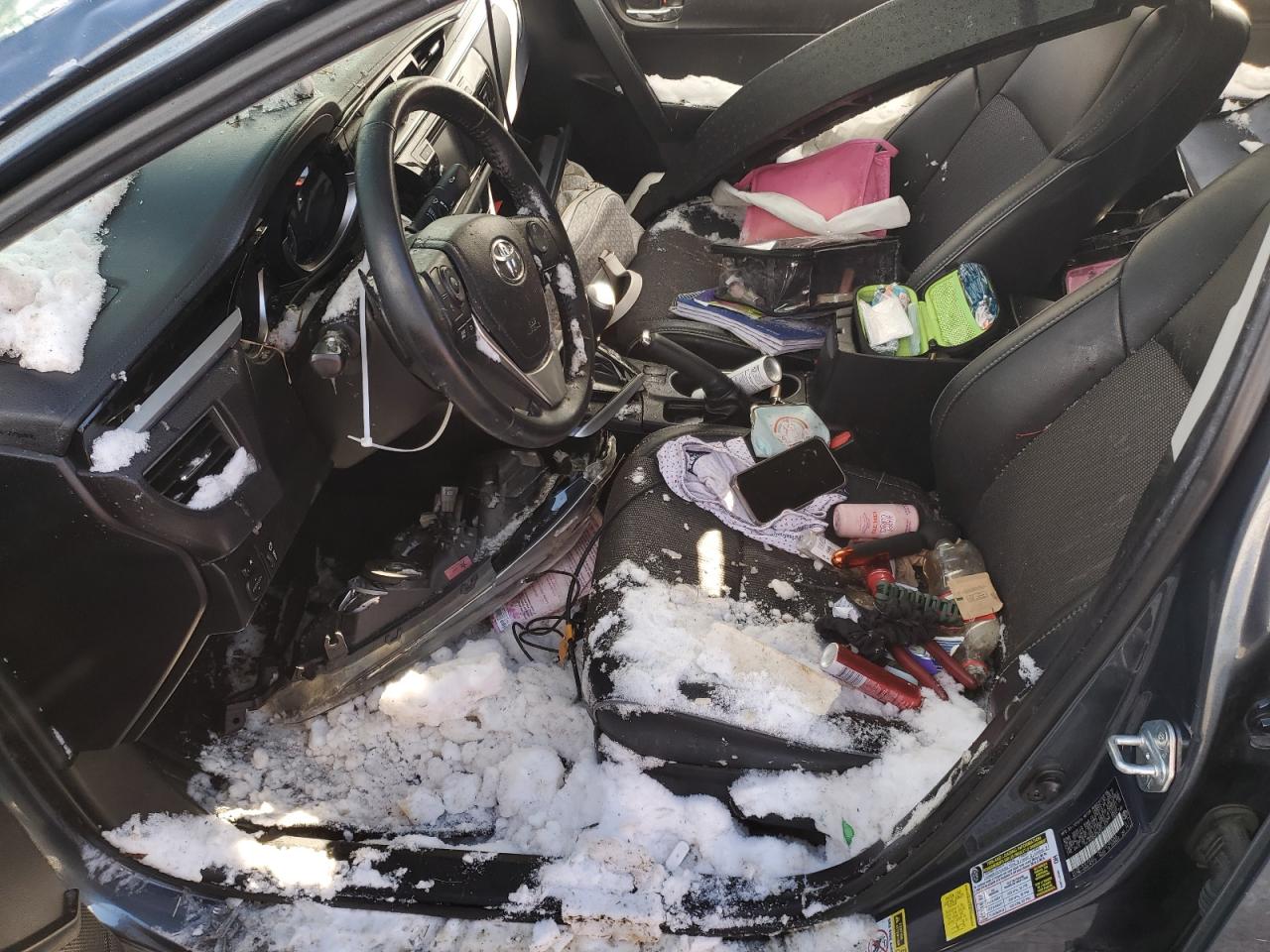 2016 Toyota Corolla VIN 2T1BURHE0GC514917 Copart auction photo, all over / vandalism damage thumbnail 7