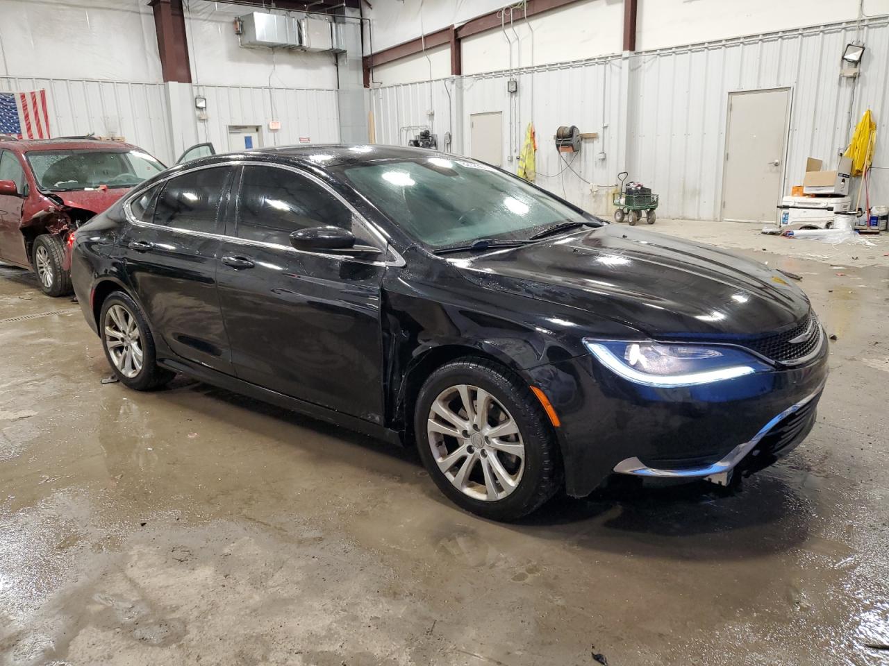 2015 Chrysler 200 VIN 1C3CCCAB4FN532213 Copart auction photo, front end damage thumbnail 4